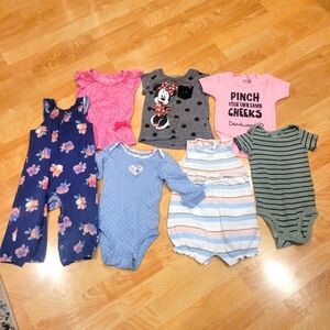 Baby Girl Clothing Bundle Size 12 Months